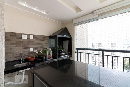 Varanda gourmet de apartamento à venda com 2 quartos, 68m² em Jardim Flor da Montanha, Guarulhos