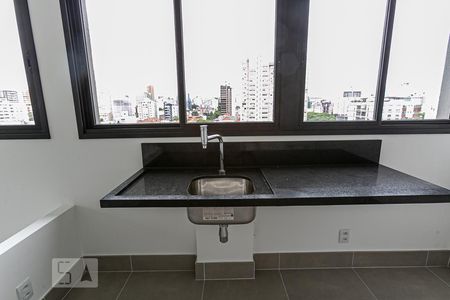 Sala/Cozinha de apartamento à venda com 2 quartos, 65m² em Auxiliadora, Porto Alegre