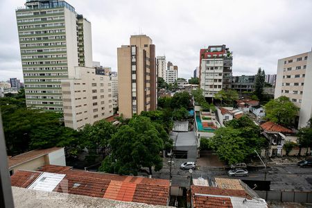 Vista da Sala de apartamento para alugar com 3 quartos, 133m² em Pinheiros, São Paulo