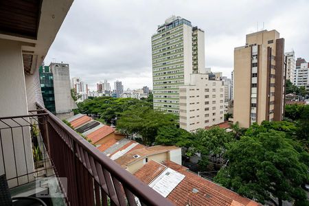 Vista da Varanda de apartamento para alugar com 3 quartos, 133m² em Pinheiros, São Paulo