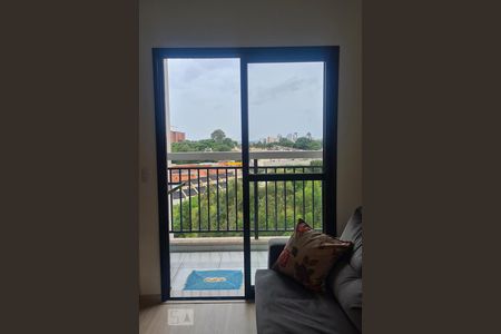 Detalhe Sala de apartamento para alugar com 2 quartos, 55m² em Jardim São Carlos, Sorocaba