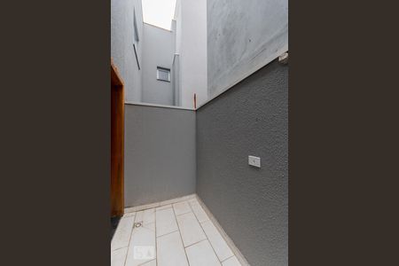 Varanda da Sala de casa à venda com 2 quartos, 112m² em Vila Curuçá, Santo André