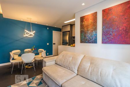 Sala de apartamento à venda com 2 quartos, 55m² em Centro, Barueri