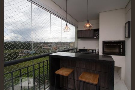 Varanda gourmet de apartamento para alugar com 3 quartos, 100m² em Jardim Armênia, Mogi das Cruzes