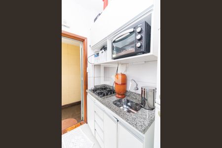 Cozinha de kitnet/studio para alugar com 1 quarto, 50m² em Centro Histórico, Porto Alegre