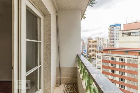 Varanda de apartamento para alugar com 1 quarto, 50m² em Bela Vista, São Paulo