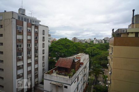 Sala - Vista de kitnet/studio à venda com 1 quarto, 90m² em Moinhos de Vento, Porto Alegre