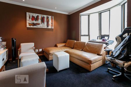 Sala de TV de apartamento à venda com 3 quartos, 228m² em Jardim Paulista, São Paulo