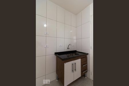 Detalhe Cozinha de kitnet/studio para alugar com 1 quarto, 15m² em Jardim Peri Peri, São Paulo