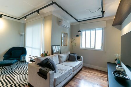 Sala de apartamento para alugar com 1 quarto, 57m² em Vila Monte Alegre, São Paulo