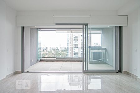 Sala e Quarto de apartamento para alugar com 1 quarto, 40m² em Brooklin, São Paulo