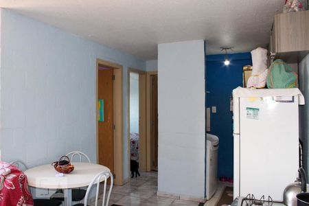 Sala/Cozinha de apartamento para alugar com 2 quartos, 46m² em Mato Grande, Canoas