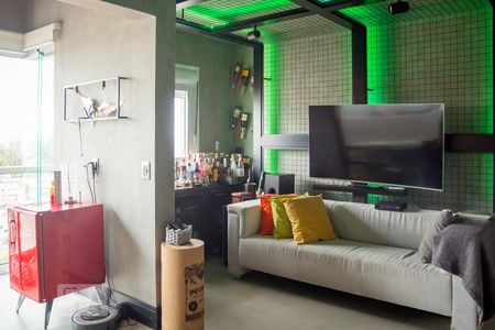 Sala de apartamento à venda com 1 quarto, 62m² em Osvaldo Cruz, São Caetano do Sul