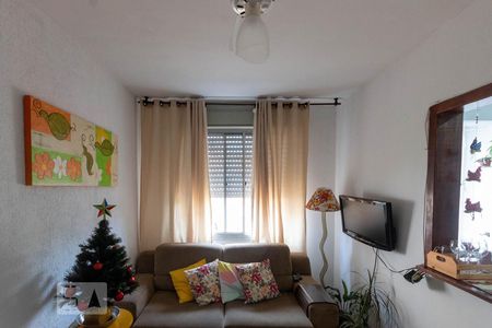 Sala de Estar de apartamento à venda com 2 quartos, 45m² em Vila Nova, Porto Alegre