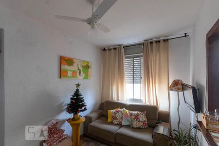 Sala de Estar de apartamento à venda com 2 quartos, 45m² em Vila Nova, Porto Alegre