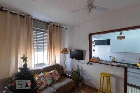 Sala de Estar de apartamento à venda com 2 quartos, 45m² em Vila Nova, Porto Alegre