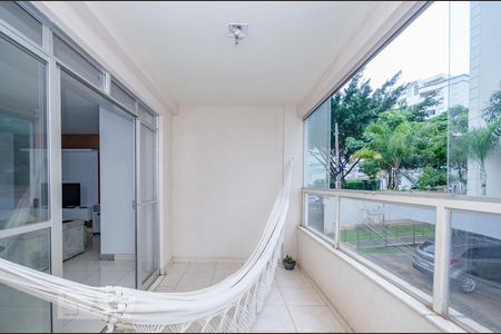 Varanda da Sala de apartamento para alugar com 4 quartos, 146m² em Buritis, Belo Horizonte