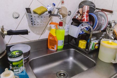 Cozinha Pia de apartamento à venda com 1 quarto, 44m² em Barra Funda, São Paulo