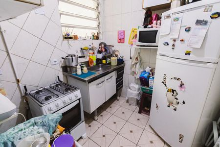 Cozinha de apartamento à venda com 1 quarto, 44m² em Barra Funda, São Paulo