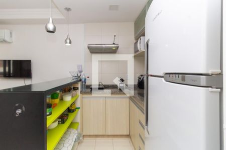 Cozinha  de apartamento à venda com 1 quarto, 34m² em Vila Mariana, São Paulo