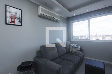 SALA de apartamento à venda com 2 quartos, 55m² em Humaitá, Porto Alegre