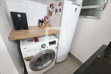 Cozinha de apartamento à venda com 1 quarto, 32m² em Catete, Rio de Janeiro