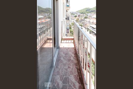 Varanda de apartamento à venda com 1 quarto, 70m² em Riachuelo, Rio de Janeiro