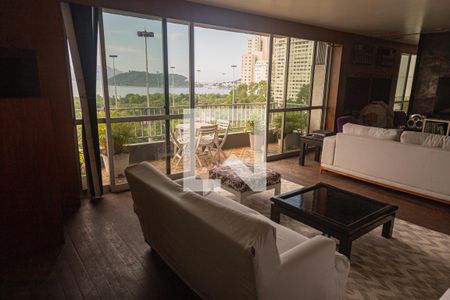 Sala de Estar de apartamento à venda com 3 quartos, 220m² em Flamengo, Rio de Janeiro