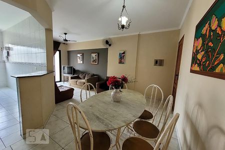 Sala de Jantar de apartamento para alugar com 1 quarto, 54m² em Aviação, Praia Grande