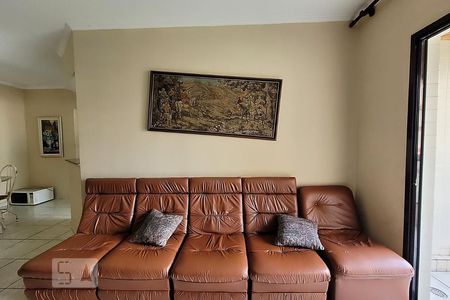 Sala de apartamento para alugar com 1 quarto, 54m² em Aviação, Praia Grande