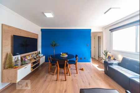 Sala de apartamento para alugar com 2 quartos, 58m² em Vila Valparaíso, Santo André