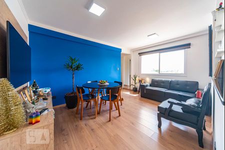 Sala de apartamento para alugar com 2 quartos, 58m² em Vila Valparaíso, Santo André