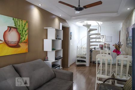 Sala de apartamento para alugar com 3 quartos, 174m² em Olímpico, São Caetano do Sul