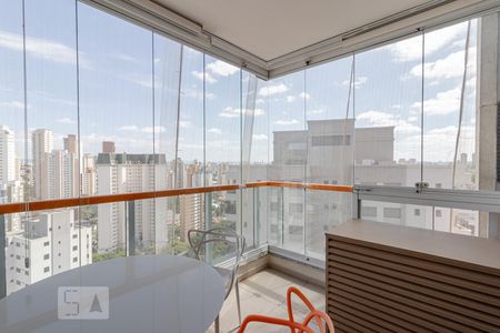 Sacada  de apartamento à venda com 1 quarto, 54m² em Jardim Vila Mariana, São Paulo