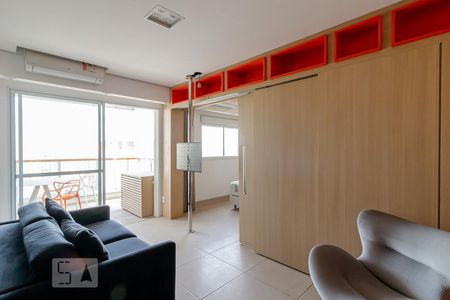 Sala  de apartamento para alugar com 1 quarto, 54m² em Jardim Vila Mariana, São Paulo