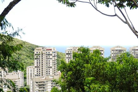 Vista da Sala/Cozinha de casa à venda com 5 quartos, 424m² em São Conrado, Rio de Janeiro