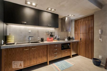 Studio à venda com 65m², 1 quarto e 1 vaga Studio à venda com 65m², 1 quarto e 1 vagaCozinha