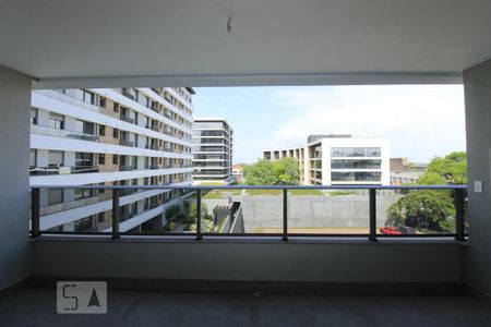 Varanda da sala de apartamento à venda com 3 quartos, 149m² em Tristeza, Porto Alegre