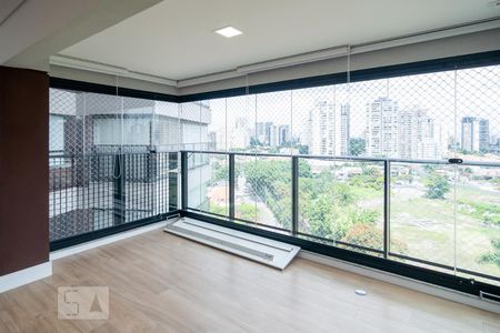 Sala Varanda de apartamento à venda com 2 quartos, 105m² em Jardim das Acácias, São Paulo