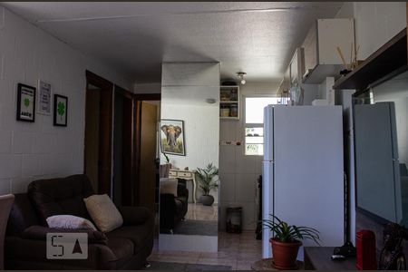 Sala/Cozinha de apartamento para alugar com 2 quartos, 39m² em Olaria, Canoas