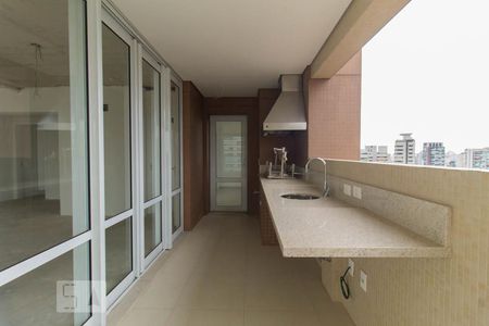 Varanda gourmet - Churrasqueira  de apartamento à venda com 4 quartos, 277m² em Aclimação, São Paulo