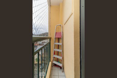 Varanda da Sala de apartamento para alugar com 2 quartos, 49m² em Campinho, Rio de Janeiro