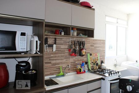 Cozinha de kitnet/studio à venda com 2 quartos, 43m² em Mato Grande, Canoas