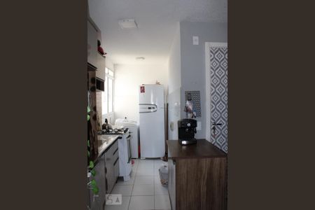 Cozinha de kitnet/studio à venda com 2 quartos, 43m² em Mato Grande, Canoas