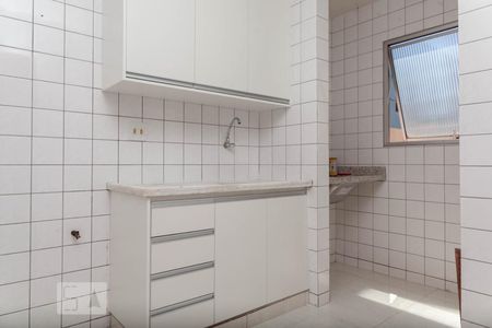 Cozinha de apartamento para alugar com 2 quartos, 55m² em Cazeca, Uberlândia