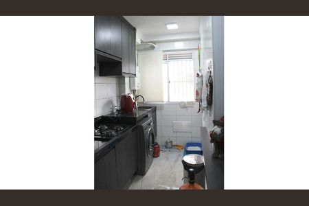 Cozinha e Área de Serviço de apartamento à venda com 2 quartos, 48m² em Jardim do Lago Continuação, Campinas