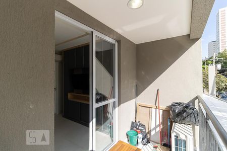 Varanda de kitnet/studio para alugar com 1 quarto, 25m² em Vila Mariana, São Paulo