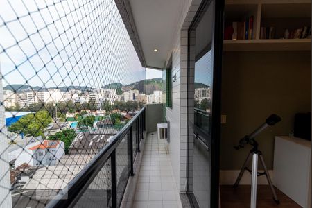 Varanda da Sala de apartamento para alugar com 2 quartos, 85m² em Tijuca, Rio de Janeiro