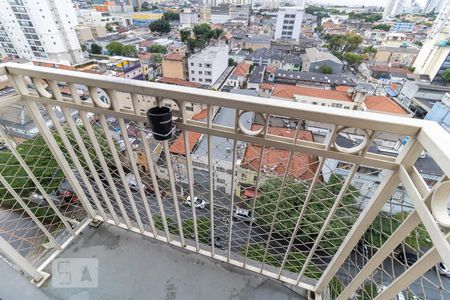 Varanda da Sala de apartamento para alugar com 2 quartos, 52m² em Cambuci, São Paulo