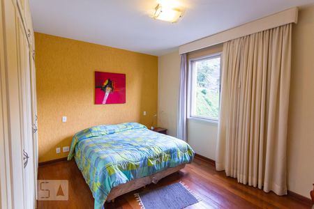 Suíte de apartamento à venda com 3 quartos, 195m² em Sion, Belo Horizonte